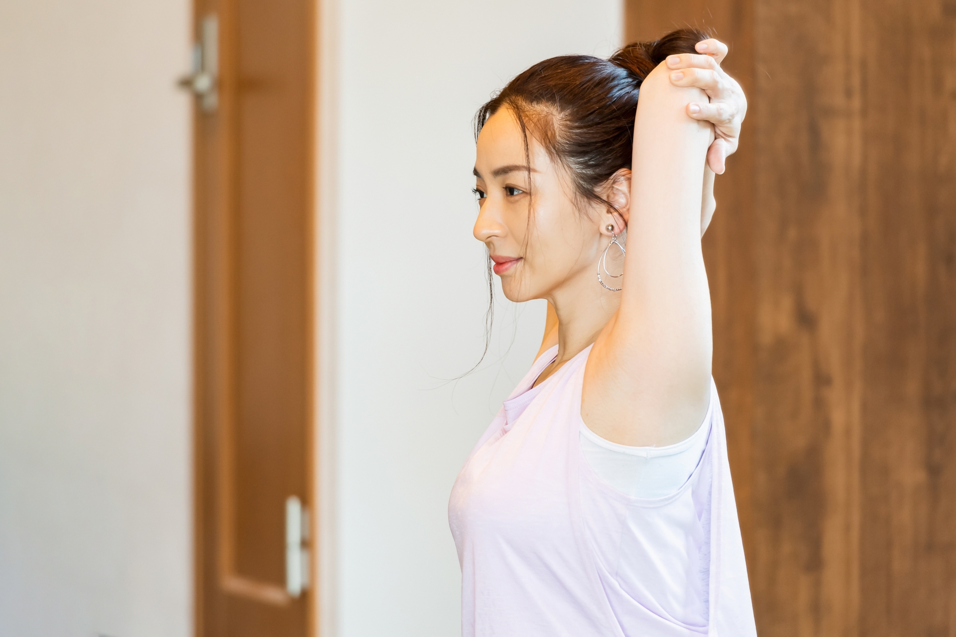 フィットネス女性