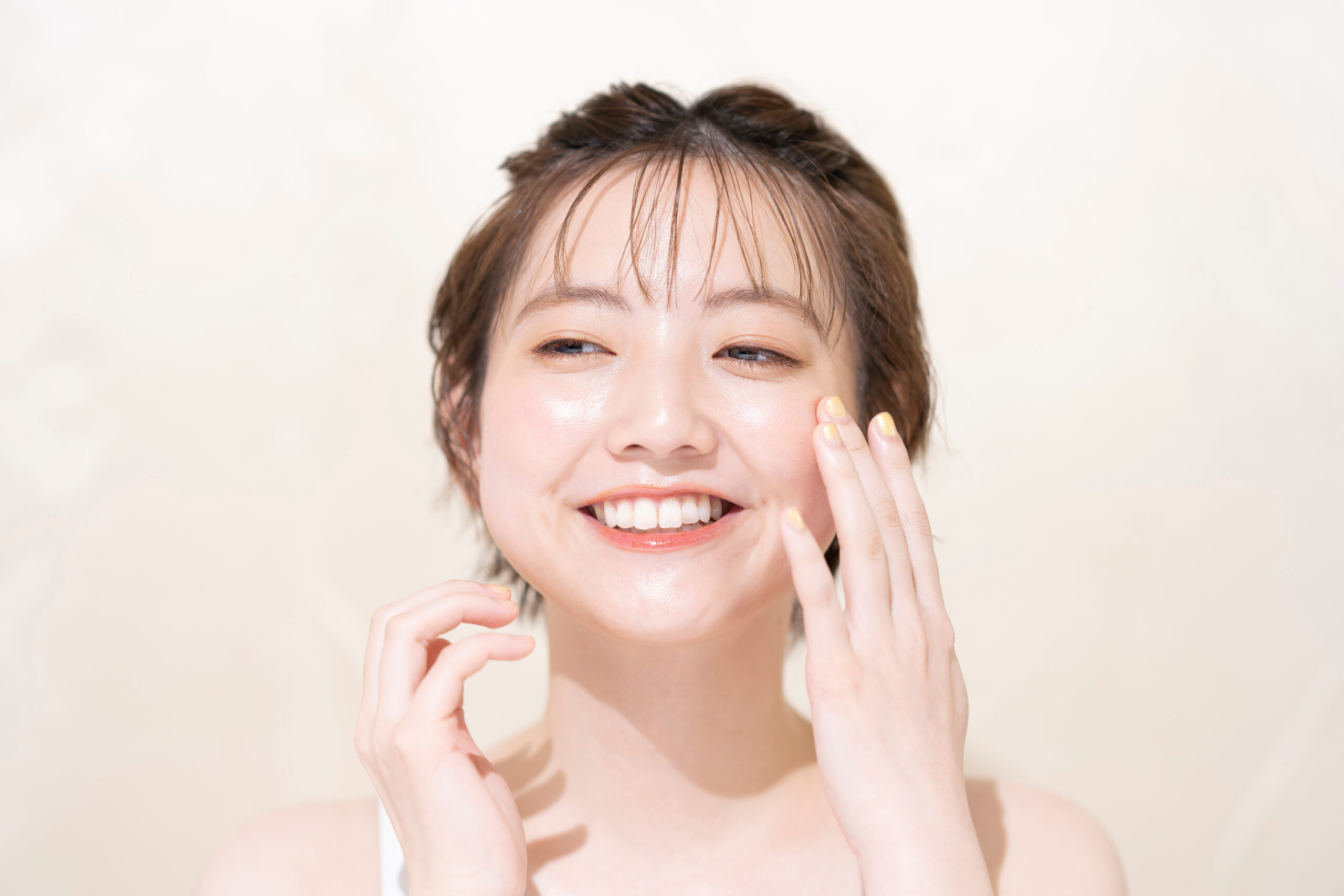 使用後の肌