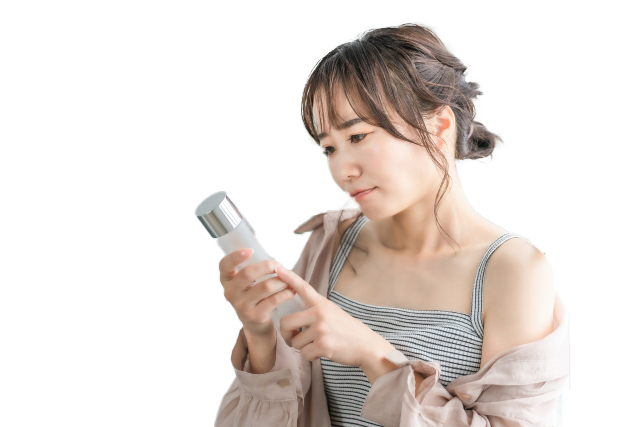 化粧ノリ改善
